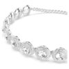 Una Angelic Choker White, Rhodium Plated