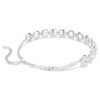 Una Angelic Choker White, Rhodium Plated