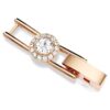 Una Angelic Extender Round Cut, White, Rose Gold-Tone Plated