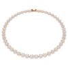 Una Angelic Necklace Round Cut, Medium, White, Rose Gold-Tone Plated