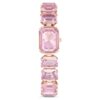 Watch Octagon Cut Bracelet, Pink, Rose Gold-Tone Finish