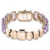 Watch Octagon Cut Bracelet, Purple, Champagne Gold-Tone Finish Watch Octagon Cut Bracelet, Purple, Champagne Gold-Tone Finish